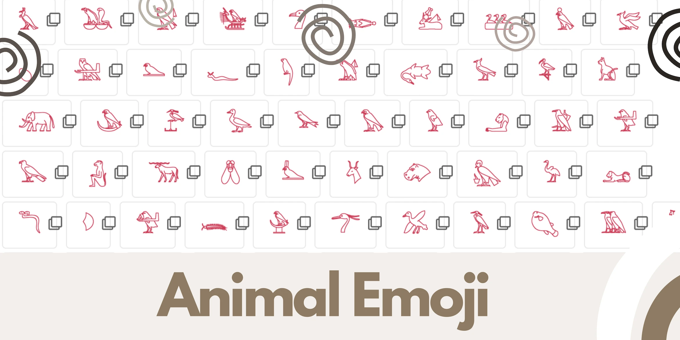 animal emoji