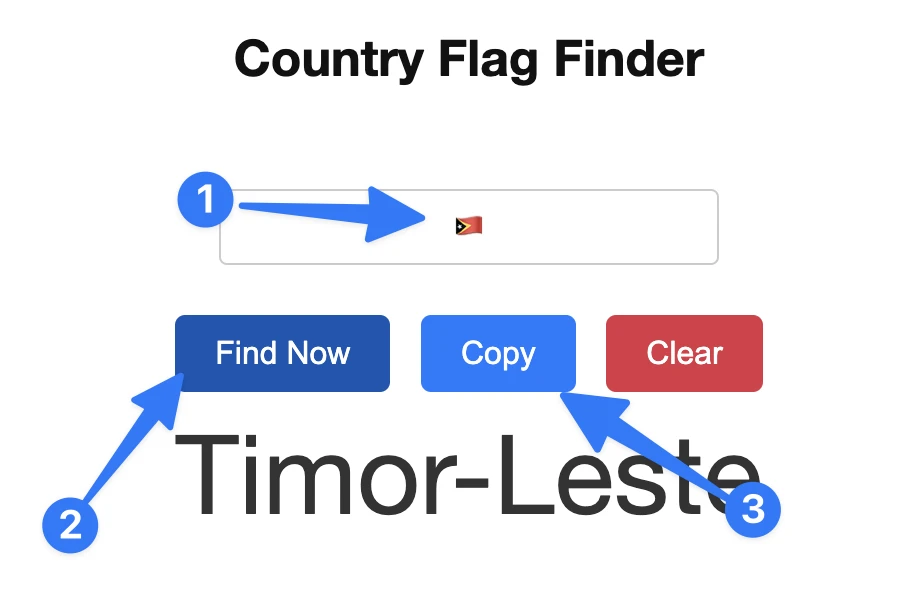 country flag