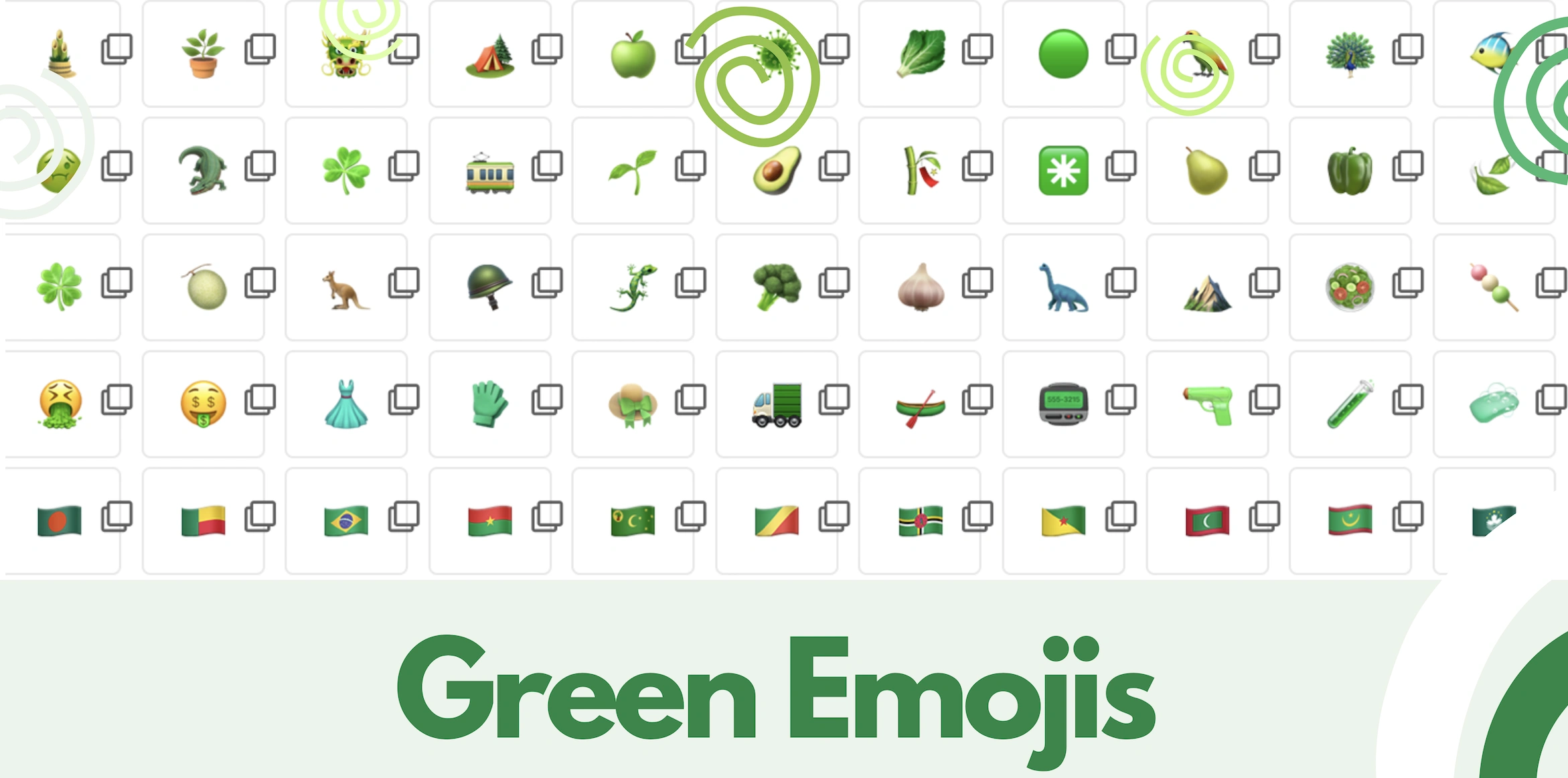 green emoji