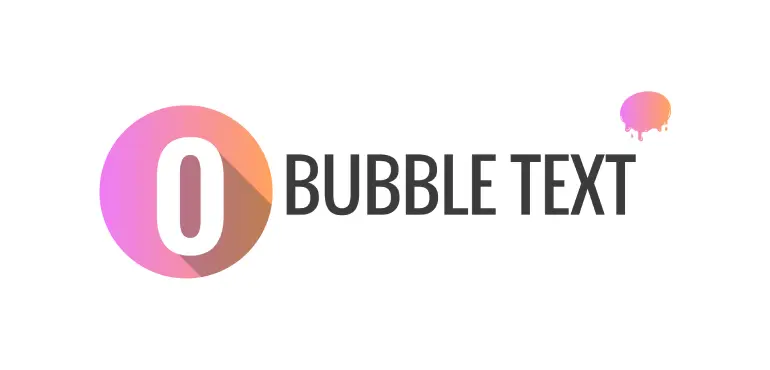 Bubble Text