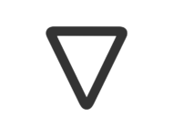 Upside Down Triangle Symbol Copy & Paste |