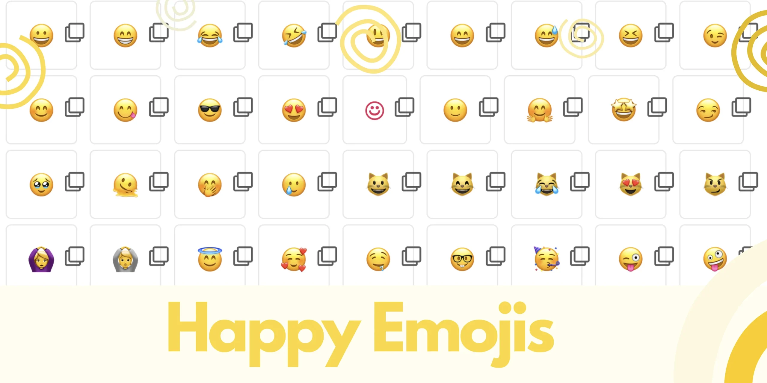 happy emoji