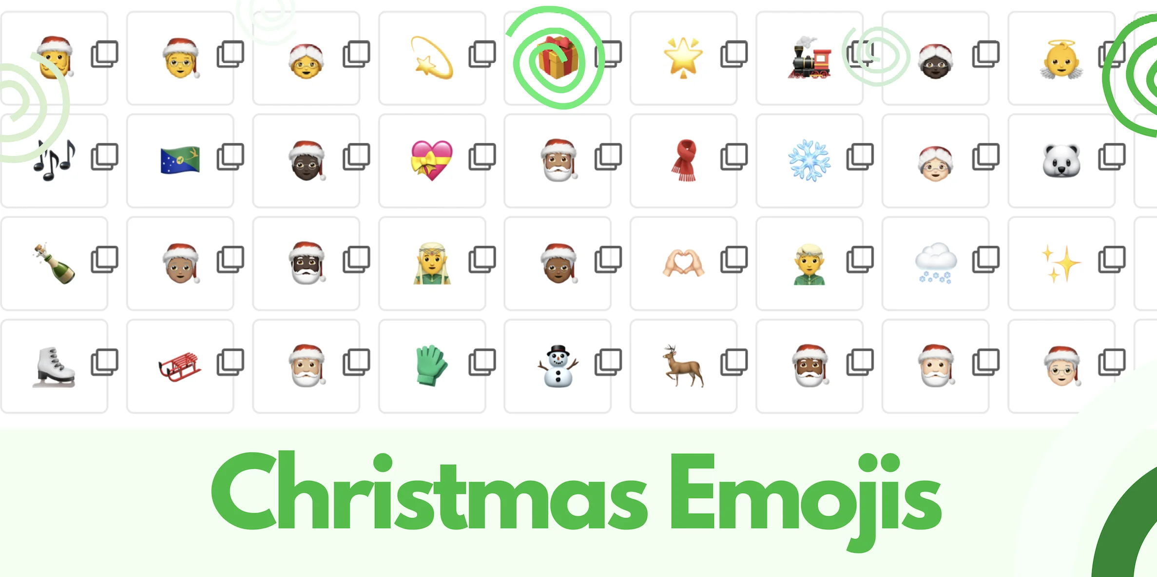 xmas emoji