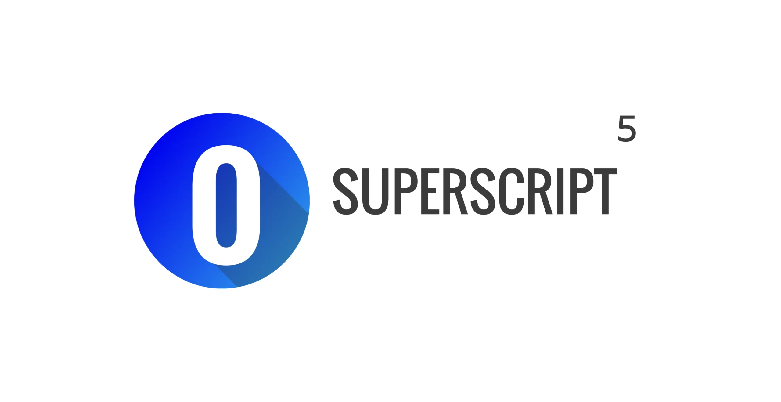 Superscript 5