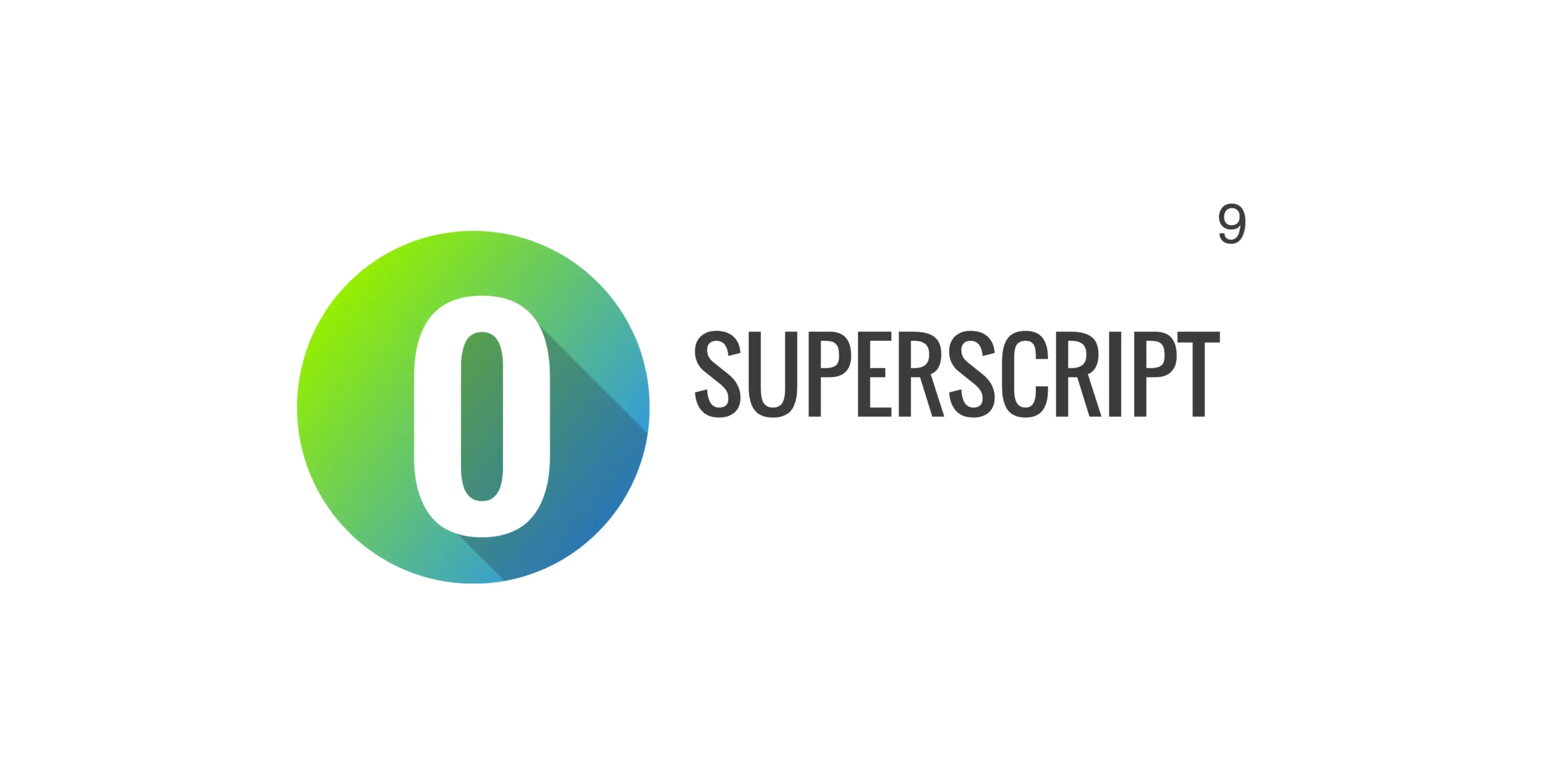 Superscript 9