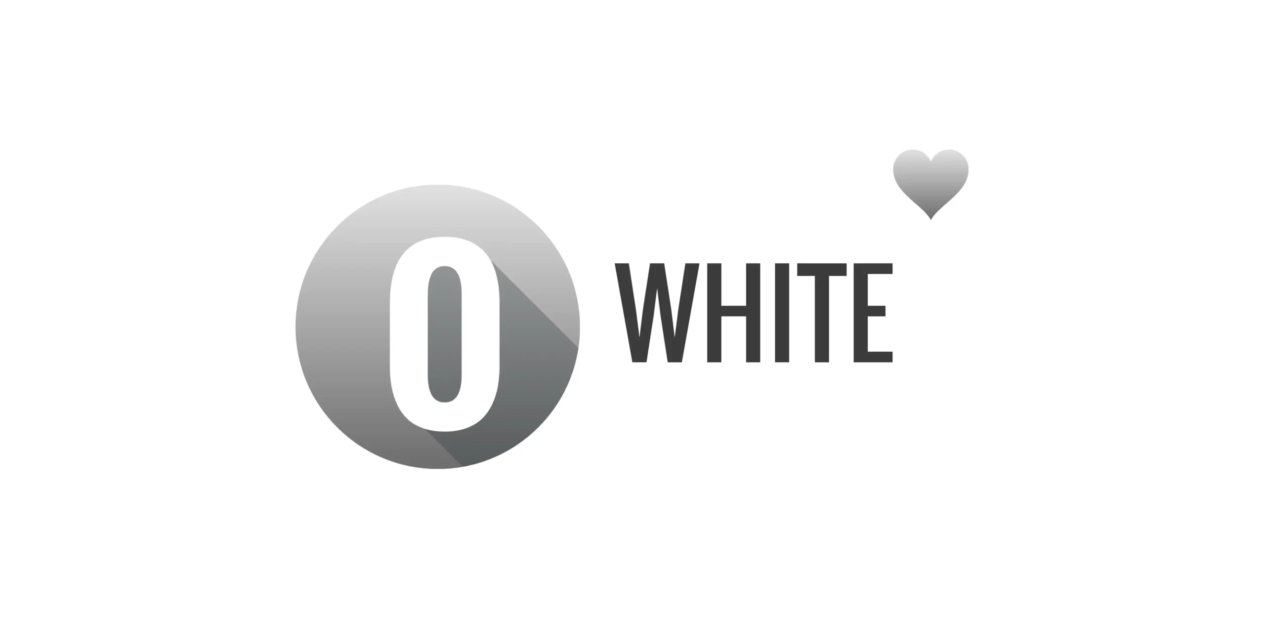 white heart